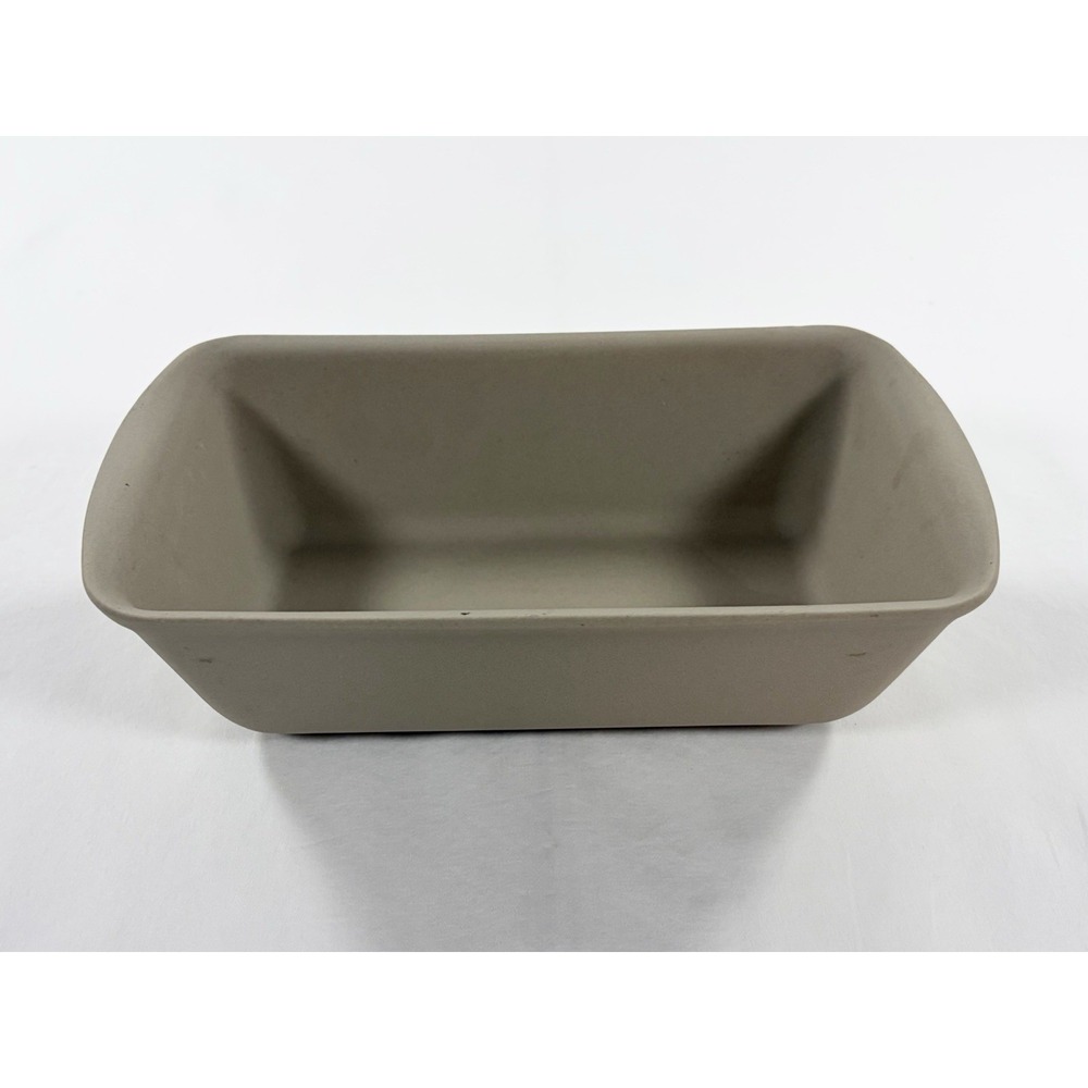 VTG Pampered Chef 1182 Loaf Pan Family Heritage Stoneware Bread Meatloaf USA